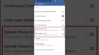 How to upload Facebook high quality photo videos and story |