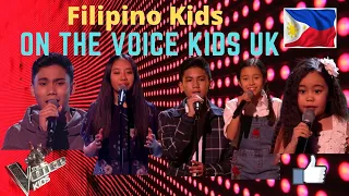 Filipino Kids on The Voice Kids UK Blind Audition 2020