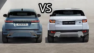 Range Rover Evoque - Old Vs New