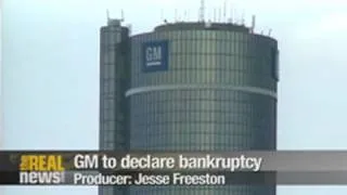GM to declare bankruptcy