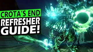 Destiny 2: How to Beat Crota's End Raid (REFRESHER Guide, D1 Mechanics!)