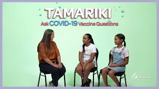 Straight Up with Dr Lily Fraser: Tamariki ask COVID-19 vaccine questions | Ministry of Health NZ