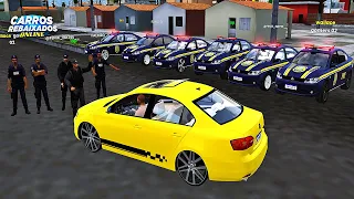 CARROS REBAIXADOS ONLINE | FUI PARADO NA MEGA BLITZ DA PRF COM MEU JETTA REBAIXADO