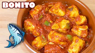 ✅ Cómo hacer BONITO CON TOMATE 🐟🍅 Receta 100% CASERA!!!