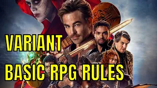 Basic Game Mechanics - Variant Tabletop Roleplaying Game Rules #1 🔴#4k LIVE