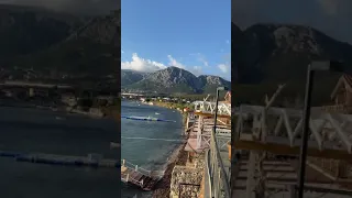 İzmir Karaburun deprem anı video