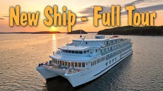 American Eagle Ship Tour & Cruise Ship Review - American Cruise Lines