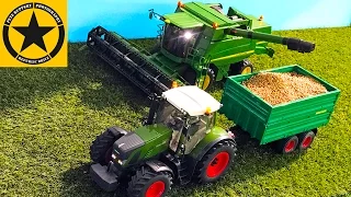 BRUDER Tractors JOHN DEERE Harvester BEST RC conversion SUPER! FENDT 936 VARIO Bruder RC!