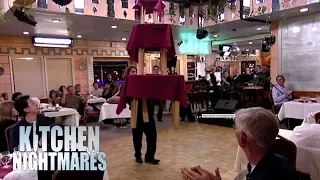 Things Get Weird As Waiter DANCES WITH A TABLE | Kitchen Nightmares