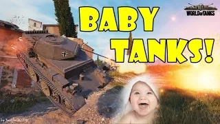 World of Tanks - Funny Moments | BABY TANKS! (WoT, May 2018)