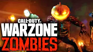 Warzone Zombies HALLOWEEN Event! The Haunting Begins (Modern Warfare / Black Ops Cold War Zombies)