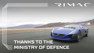 Rimac Automobili thanks the Ministry of Defence