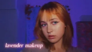 ✮⋆˙ мой парень озвучивает мой макияж ✮⋆˙ ──★ ˙ ̟ lavender makeup ₊ ⊹