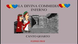 Il QUARTO CANTO dell'INFERNO in 2 minuti La DIVINA COMMEDIA riassunto del quarto canto