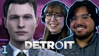 Our FIRST Time Playing DETROIT: BECOME HUMAN | Blind Playthrough | Pt 1