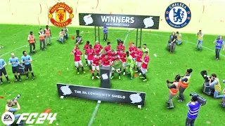 FC 24 | Manchester United vs Chelsea - FA Community Shield - PS5™ Full Gameplay