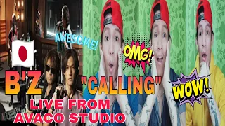 B'Z BAND LIVE AVACO STUDIO "CALLING" FULL REACTION 🇯🇵 🇵🇭