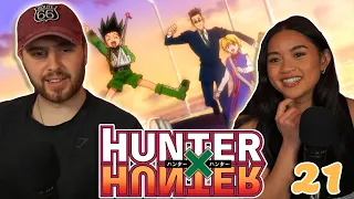 HUNTER EXAMS COMPLETE!!! - Hunter X Hunter Episode 21 REACTION + REVIEW!