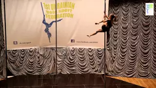 Всеукраинский чемпионат "Лучший тренер Украины Pole dance 2016", Larionova Mariya