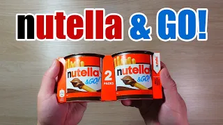 Nutella & GO! Breadsticks with Hazelnut Dip Unboxing