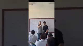 Teacher Rizzes up student