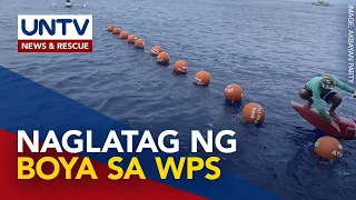 Boya o symbolic markers, inilatag ng PH civilian mission sa exclusive economic zone sa WPS