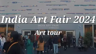 India Art Fair 2024 art tour !!!!!🎨