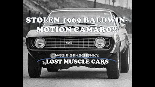 STOLEN 1969 BALDWIN MOTION 427 CAMARO!!