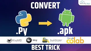 How to Convert Python Code into an Android .apk file | Kivymd, Buildozer Tutorial