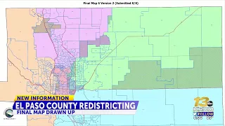 New redistricting map in El Paso County approved despite opposition