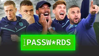 MOST CHAOTIC PASSWORDS EPISODE! | Walker, Stones v Pickford & Trippier | Passwords | England