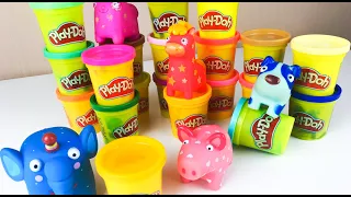 Учим буквы с Play doh | лепим буквы с Плэй до