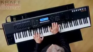 Kraft Music - Kurzweil PC3A8 Workstation Demo with Chris Martirano