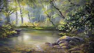 Rocky Creek - Landscape Painting Demo