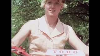 Debbie Coleman Mows Lawns At TCU Over The Summer Before Going To Teach At Oxford - May 1975