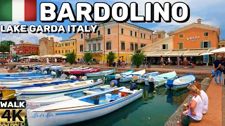 WALKING TOUR OF BARDOLINO, LAKE GARDA ITALY. JUNE 2023 UPDATE | 4K UHD 60 FPS