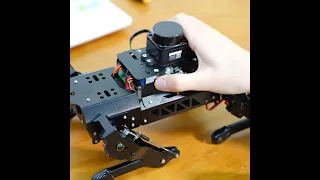 With a Lidar strapped to its back, PuppyPi Pro can avoid any obstacle 👣🤖https://bit.ly/383HAeV