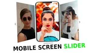 Mobile Screen Swiper with Slide Effect in HTML CSS & Swiper. js