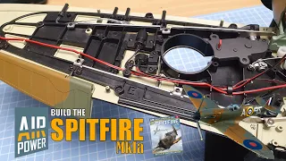 Build the Spitfire Mk1a - Parts 44 and 45 - Continuing the Landing Lights