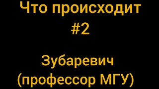 Что происходит #2. Зубаревич (профессор МГУ)