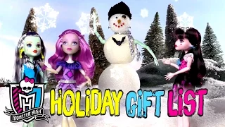 The Monster High Scary Cool Holiday Gift Guide! | Monster High