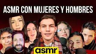 asmr MOUTH SOUNDS asmr VISUAL con mujeres y hombres - ASMR Español