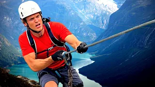 Climbing Norway's Best Via Ferrata in Loen (With Fear of Heights)