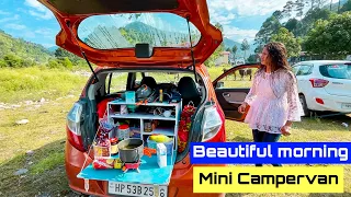 Vlog 180 | Esi hoti h hamari morning in car camping. Utrakhand car camping. Barkot to near Harshil