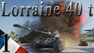 WoT [Lorraine 40 t 001] "neues Gerät" World of Tanks [ deutsch ][ Krawumm ]