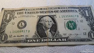 $1 Dollar 2013L  Bill Series 2013 Star note of America Most Valuable!!