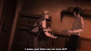 Armin snaps at Mikasa | Attack on Titan Season 4 Clip