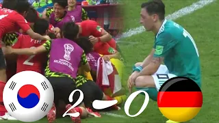 Ketika korea selatan mempermalukan jerman II KOREA SELATAN VS JERMAN WORLD CUP 2018 HIGHLIGHT & GOAL