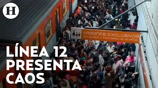 Línea 12 del Metro de la CDMX reabrió la parte subterránea y algunos usuarios tuvieron problemas