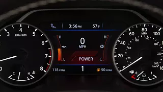 2018 Nissan Maxima - Manual Shift Mode